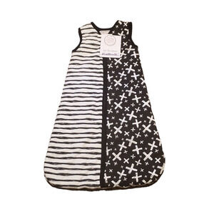 Little Red Caboose Sleep Sack Sleeping Bag Black White Baby Infant 0-6 Months